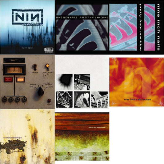 With Teeth & Pretty Hate Machine & Pretty Hate Machine & Add Violence Ep & Bad Witch & Broken & Downward Spiral & Hesitation Marks