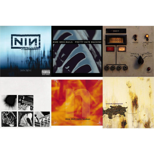 With Teeth & Pretty Hate Machine & Add Violence Ep & Bad Witch & Broken & Downward Spiral