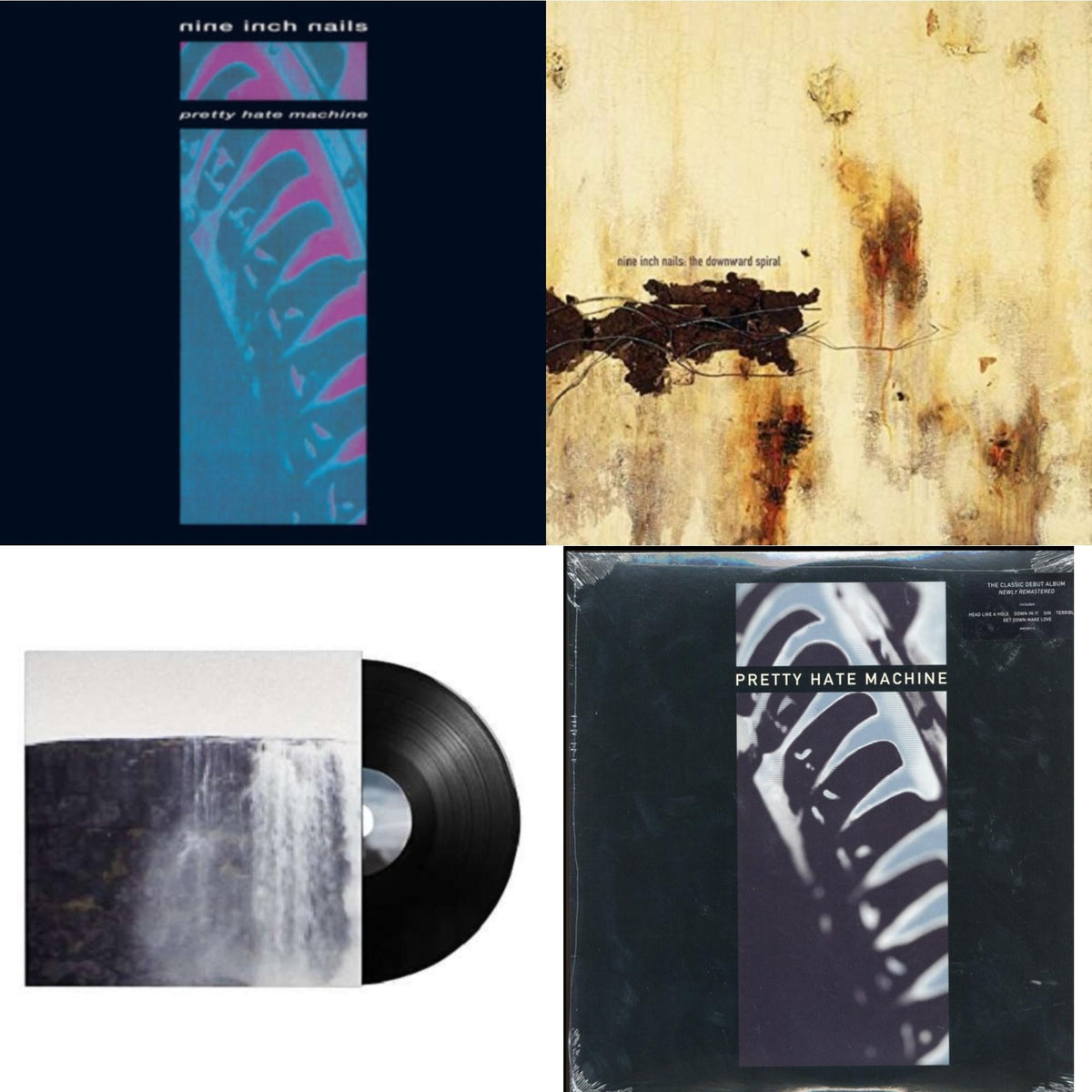Pretty Hate Machine: 2010 Remaster & Pretty Hate Machine & Downward Spiral (2LP/180G/2016 Remaster) & Fragile: Deviations 1 (Limited Edition 4LP)