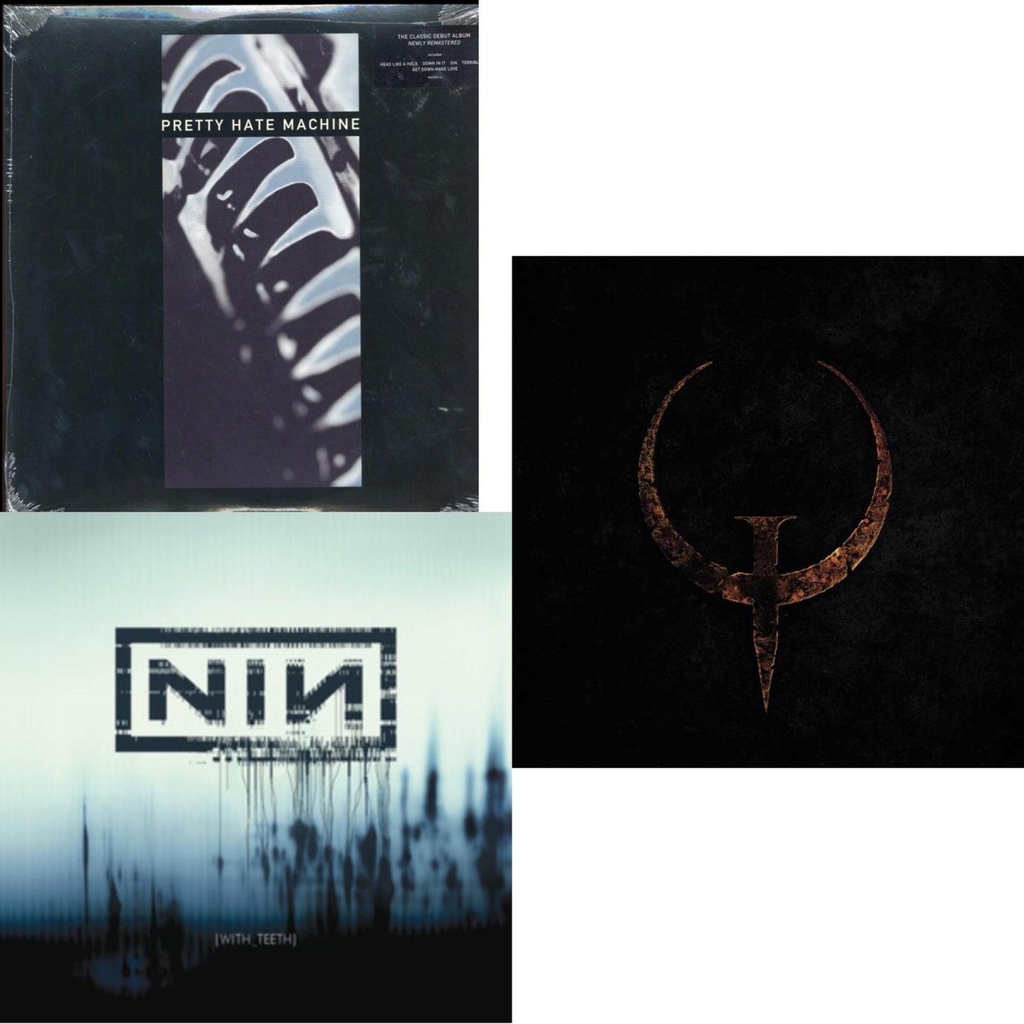 Pretty Hate Machine: 2010 Remaster & With Teeth (2LP) & Quake (2LP)