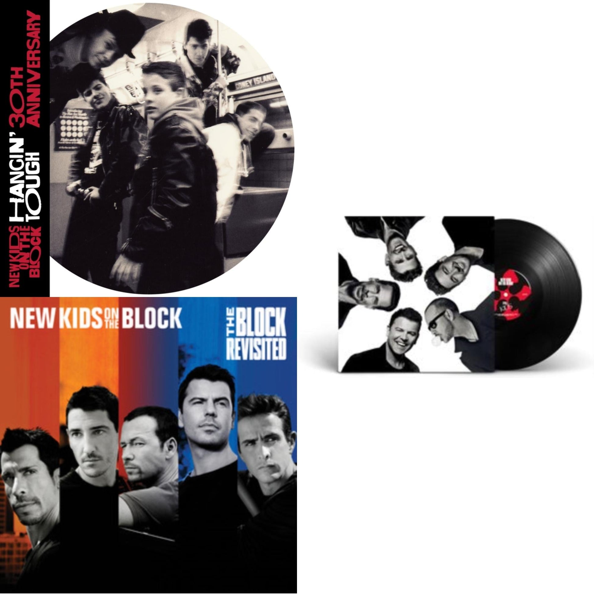 This is a 3 LP Vinyl SKU bundle.
1.This LP Vinyl is brand new.Format: LP VinylMusic Style: Pop RapThis item's title is: Hangin' Tough (30Th Anniversary Edition/2LP Picture Vinyl)Artist: New Kids On The BlockLabel: LEGACYBarcode: 190759073810Release Date: 3/8/2019
2.