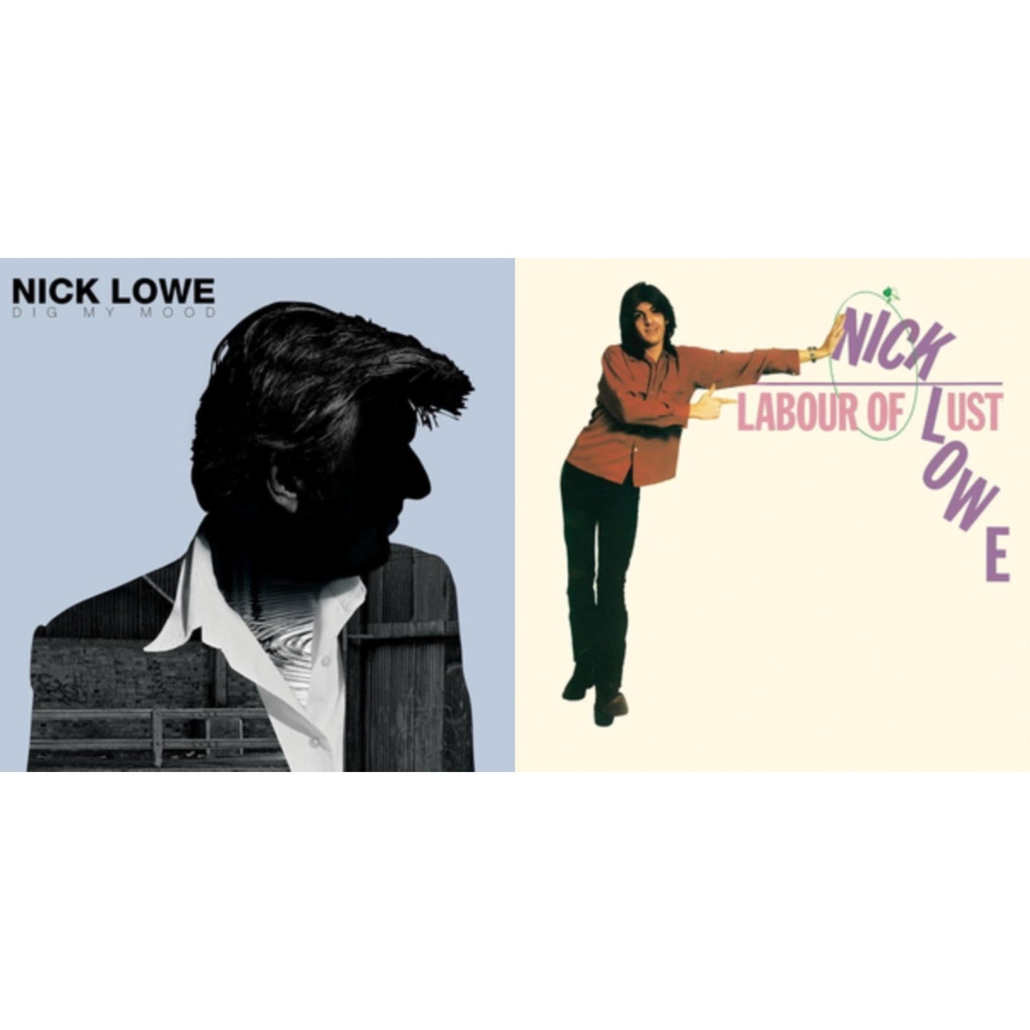 Nick Lowe - Labour Of Lust (Pink LP Vinyl/Dl Card) & Dig My Mood (Remastered/Dl Card)