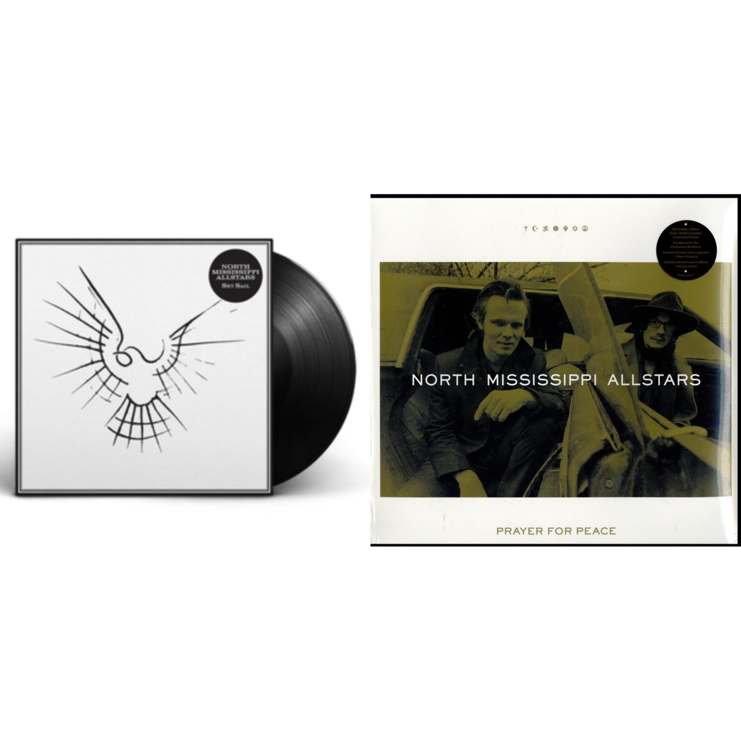 This is a 2 LP Vinyl SKU bundle.
1.This LP Vinyl is brand new.Format: LP VinylMusic Style: HouseThis item's title is: Set SailArtist: North Mississippi AllstarsLabel: NEW WEST RECORDSBarcode: 607396559817Release Date: 4/1/2022
2.This LP Vinyl is brand new.