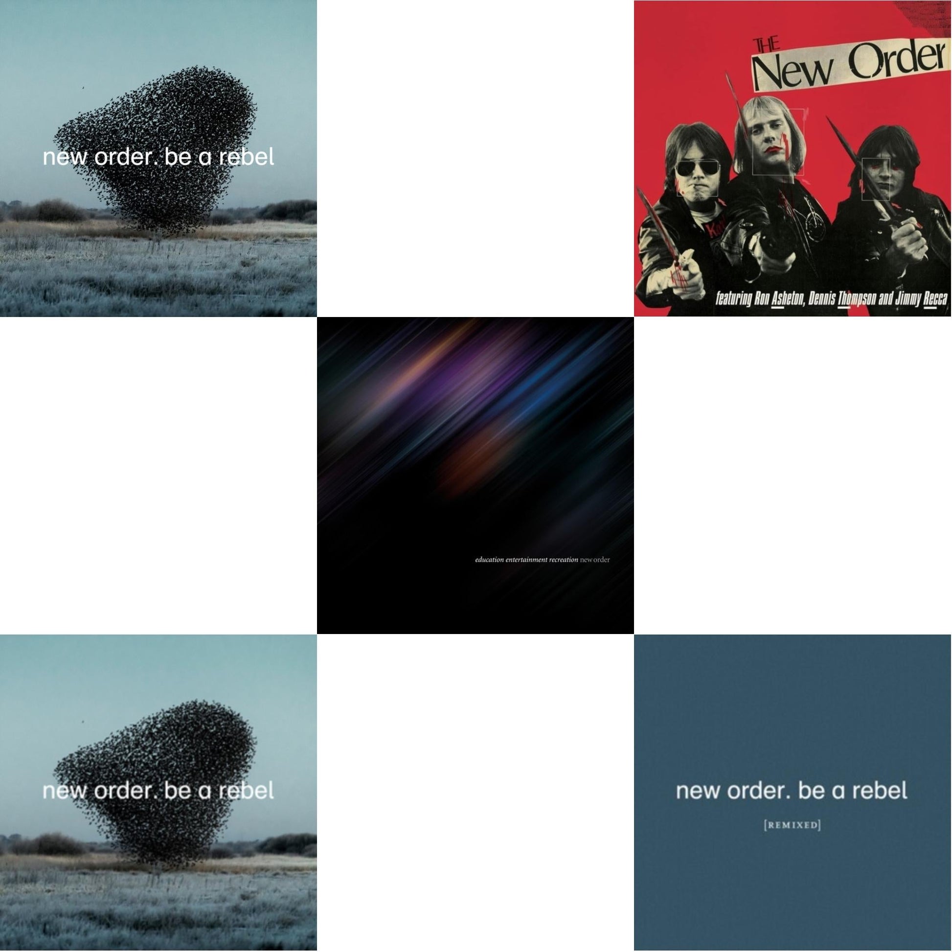 This is a 5 LP Vinyl SKU bundle.
1.This LP Vinyl is brand new.Format: LP VinylMusic Style: Synth-popThis item's title is: Be A RebelArtist: New OrderLabel: MUTEBarcode: 724596101735Release Date: 3/19/2021
2.This LP Vinyl is brand new.