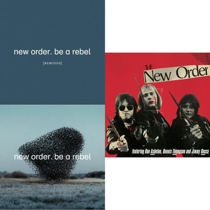 Be A Rebel Ep & Be A Rebel Remixed (Limited Edition/Clear LP Vinyl) & New Order (Marble LP Vinyl)