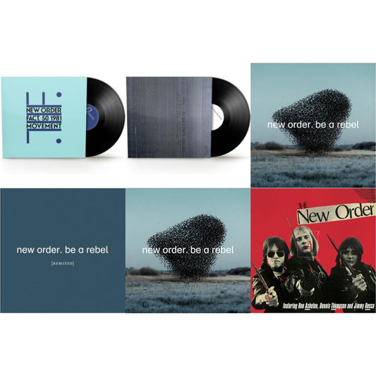 Movement (2019 Remaster) & Brotherhood (2024 Remaster) & Be A Rebel Ep & Be A Rebel Remixed (Limited Edition/Clear LP Vinyl) & Be A Rebel & New Order (Marble LP Vinyl)