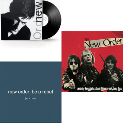 Low-Life (2015 Remaster) & Be A Rebel Remixed (Limited Edition/Clear LP Vinyl) & New Order (Marble LP Vinyl)