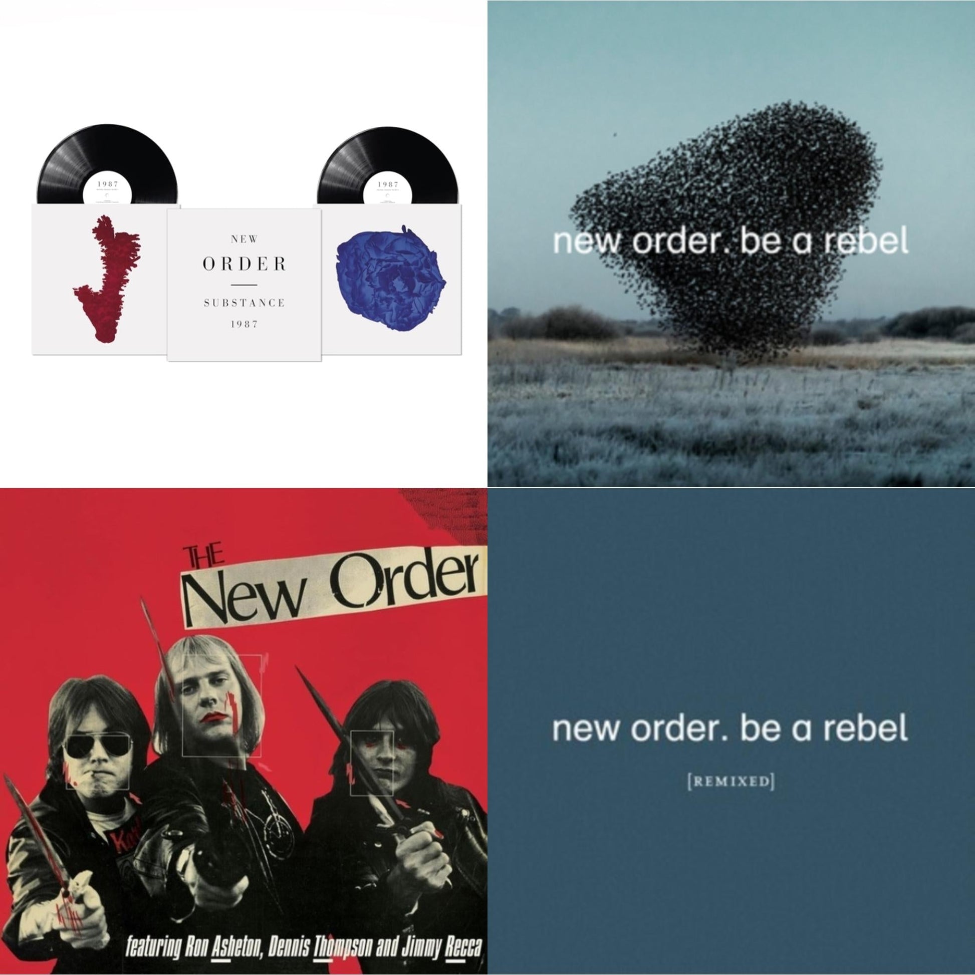 This is a 4 LP Vinyl SKU bundle.
1.This LP Vinyl is brand new.Format: LP VinylMusic Style: Synth-popThis item's title is: Substance (2023 Reissue) (2LP)Artist: New OrderLabel: FactoryBarcode: 190295928889Release Date: 11/10/2023
2.This LP Vinyl is brand new.