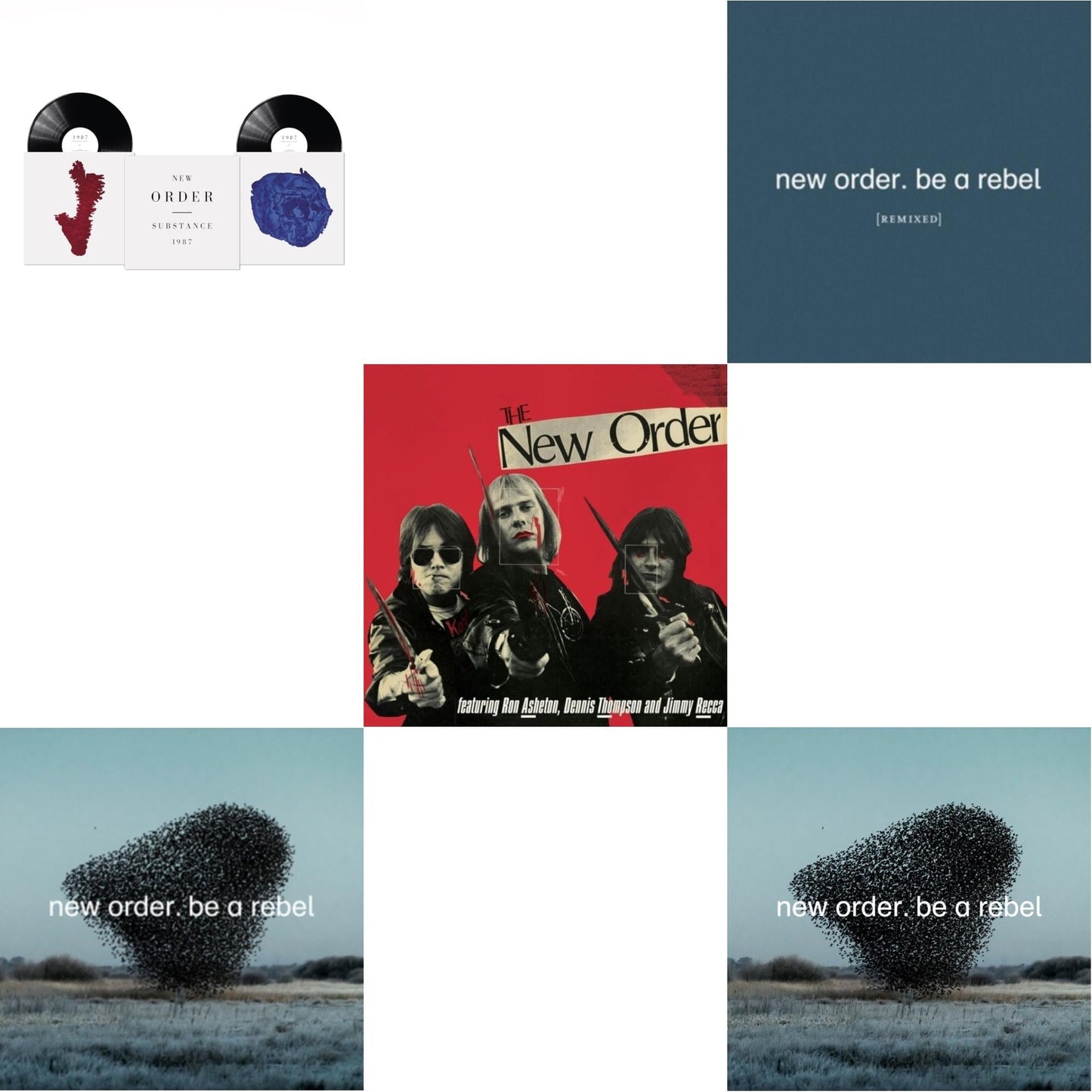 This is a 5 LP Vinyl SKU bundle.
1.This LP Vinyl is brand new.Format: LP VinylMusic Style: Synth-popThis item's title is: Substance (2023 Reissue) (2LP)Artist: New OrderLabel: FactoryBarcode: 190295928889Release Date: 11/10/2023
2.This LP Vinyl is brand new.