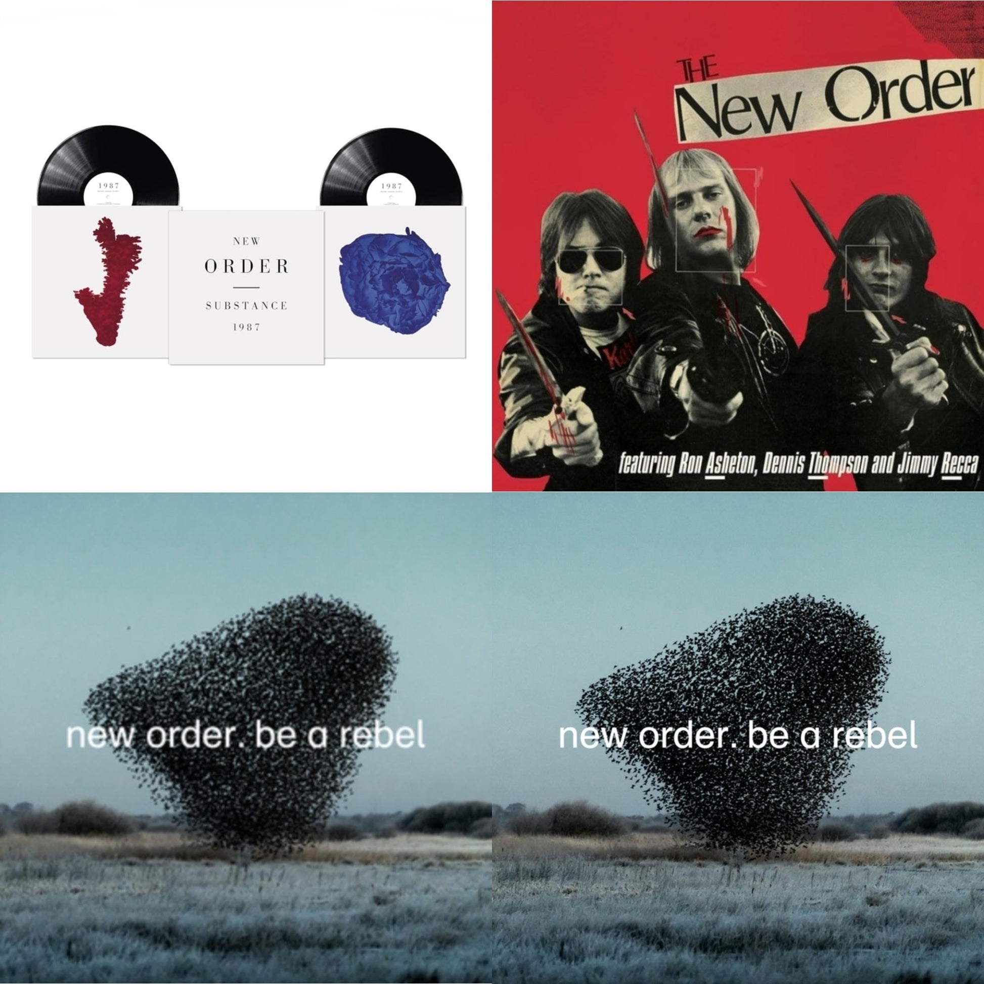 This is a 4 LP Vinyl SKU bundle.
1.This LP Vinyl is brand new.Format: LP VinylMusic Style: Synth-popThis item's title is: Substance (2023 Reissue) (2LP)Artist: New OrderLabel: FactoryBarcode: 190295928889Release Date: 11/10/2023
2.This LP Vinyl is brand new.