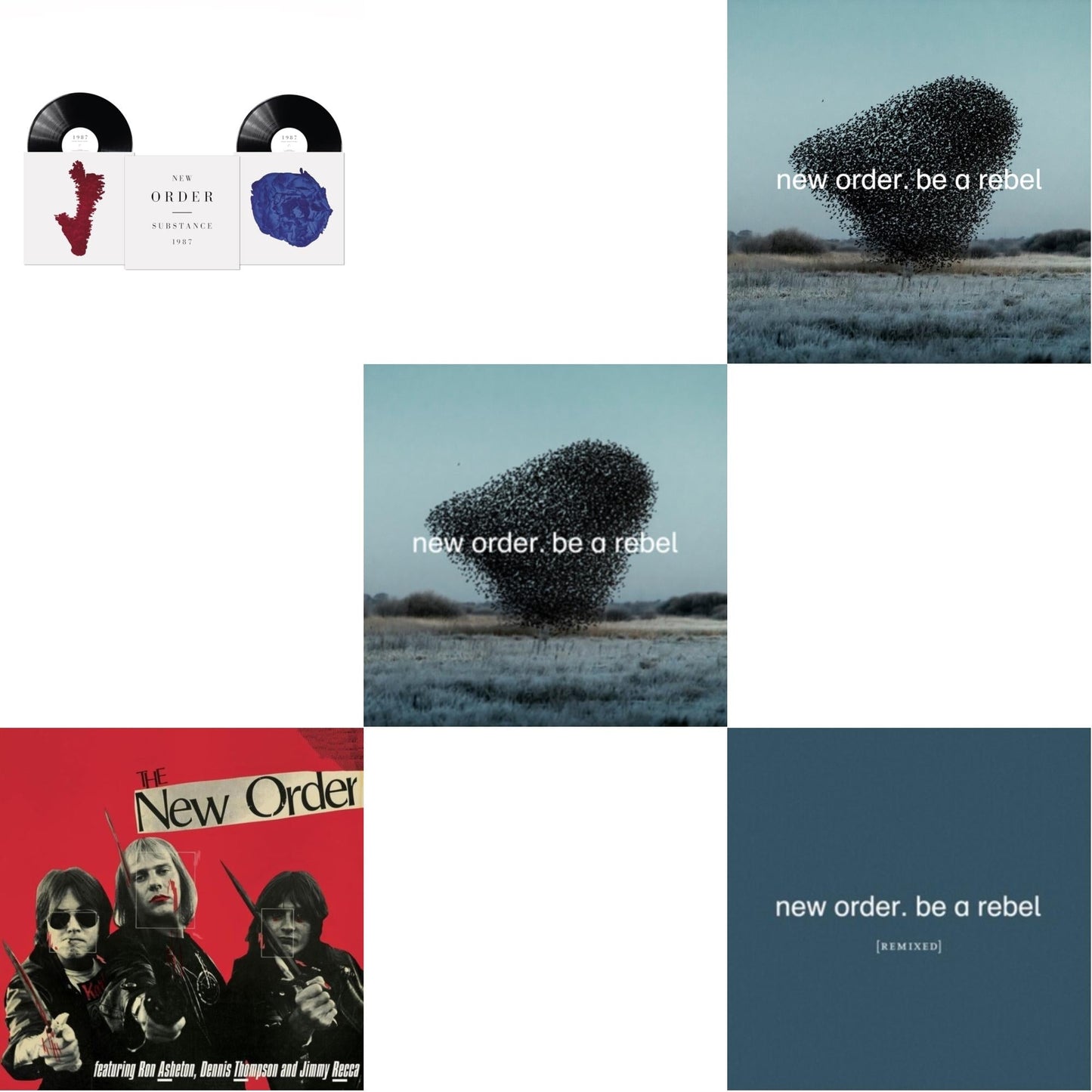 This is a 5 LP Vinyl SKU bundle.
1.This LP Vinyl is brand new.Format: LP VinylMusic Style: Synth-popThis item's title is: Substance (2023 Reissue) (2LP)Artist: New OrderLabel: FactoryBarcode: 190295928889Release Date: 11/10/2023
2.This LP Vinyl is brand new.