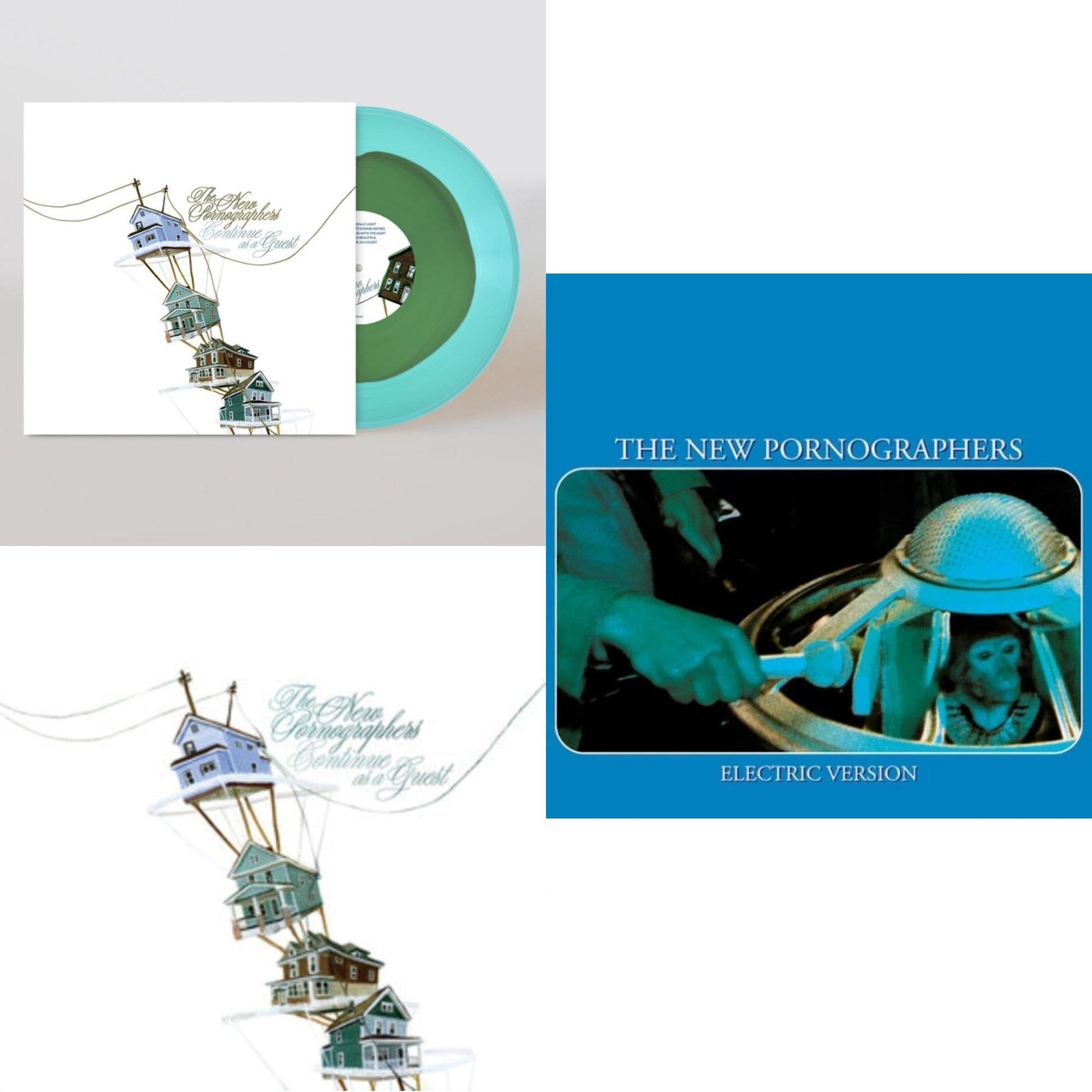 This is a 3 LP Vinyl SKU bundle.
1.This LP Vinyl is brand new.Format: LP VinylMusic Style: SchlagerThis item's title is: Continue As A Guest (Green & Blue LP Vinyl) (I)Artist: New PornographersLabel: MERGE RECORDSBarcode: 673855080901Release Date: 3/31/2023
2.
