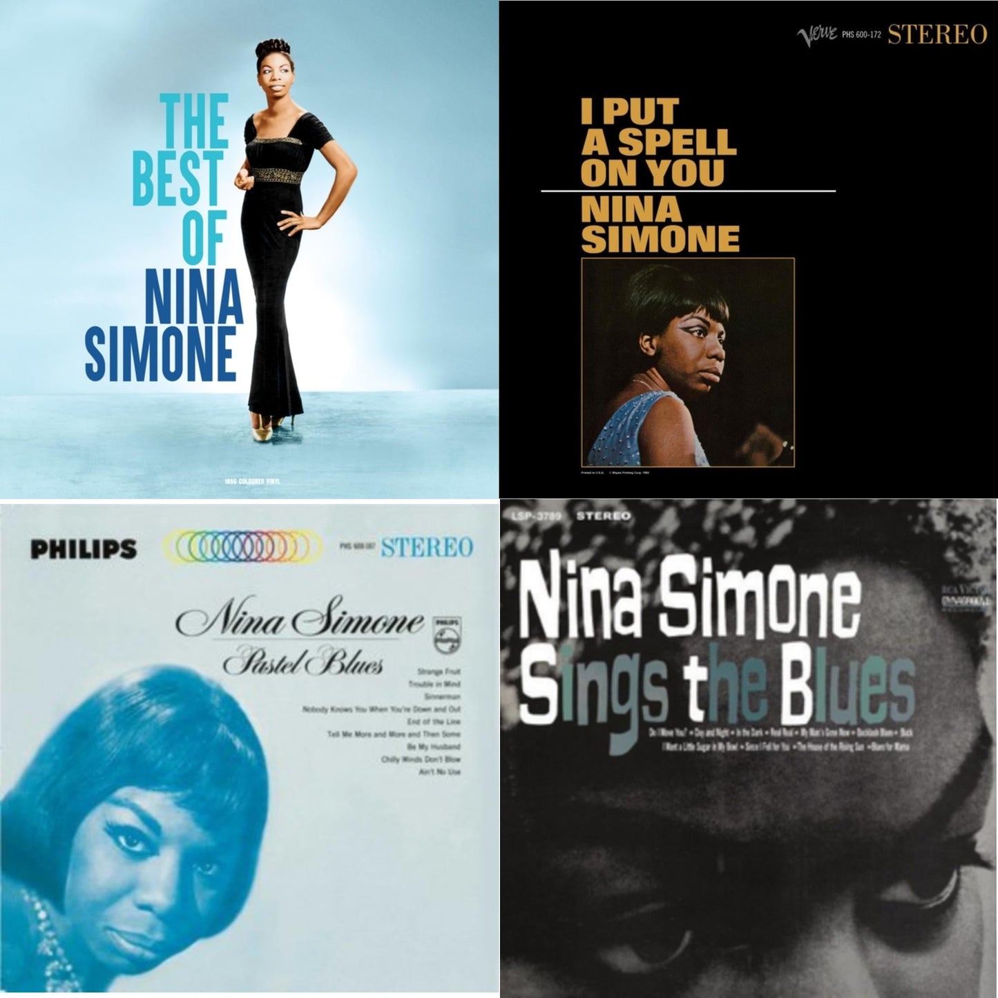 Best Of (Coloured LP Vinyl) & I Put A Spell On You & Pastel Blues & Sings The Blues (180G)