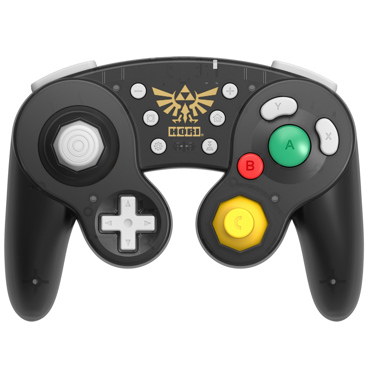 This is brand new.New challenger approaching! HORI is bringing it back to the old school with the Nintendo Switch battle pad. GameCube-style contours with traditional c-stick will feel at home in the hands of any smash Bros vet, but the battle pad's extra features set it apart from the Pack.