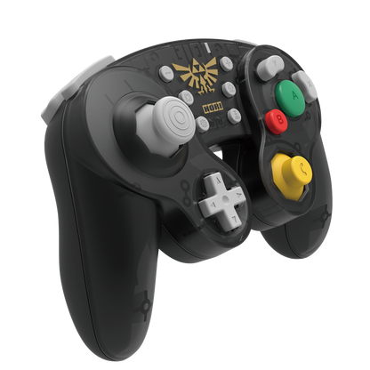 This is brand new.New challenger approaching! HORI is bringing it back to the old school with the Nintendo Switch battle pad. GameCube-style contours with traditional c-stick will feel at home in the hands of any smash Bros vet, but the battle pad's extra features set it apart from the Pack.