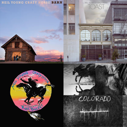 Barn (Deluxe Edition/LP/CD/Blu-Ray) & Toast (2LP) & Way Down In The Rust Bucket (Deluxe/4LP/2CD/DVD) & Colorado (3-Sided 2LP/7Inch)
