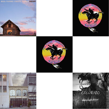 Barn (Deluxe Edition/LP/CD/Blu-Ray) & Toast (2LP) & Way Down In The Rust Bucket (Deluxe/4LP/2CD/DVD) & Way Down In The Rust Bucket (4LP) & Colorado (3-Sided 2LP/7Inch)