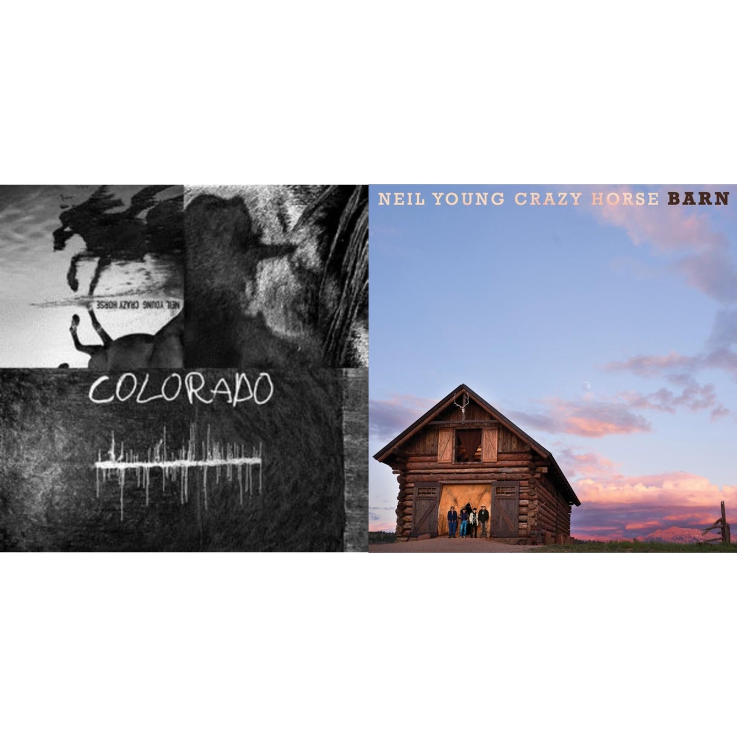 This is a 2 LP Vinyl SKU bundle.
1.This LP Vinyl is brand new.Format: LP VinylMusic Style: CountryThis item's title is: Barn (Deluxe Edition/LP/CD/Blu-Ray)Artist: Neil & Crazy Horse YoungLabel: REPRISEBarcode: 093624877547Release Date: 12/10/2021
2.This LP Vinyl is brand new.