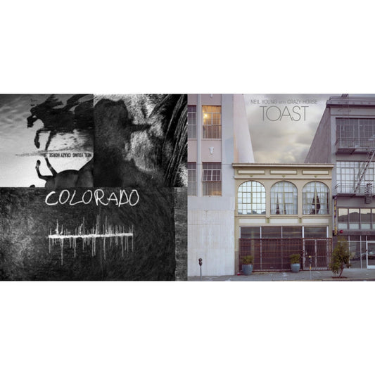 This is a 2 LP Vinyl SKU bundle.
1.This LP Vinyl is brand new.Format: LP VinylMusic Style: Folk RockThis item's title is: Toast (2LP)Artist: Neil & Crazy Horse YoungLabel: REPRISEBarcode: 093624881308Release Date: 7/8/2022
2.This LP Vinyl is brand new.