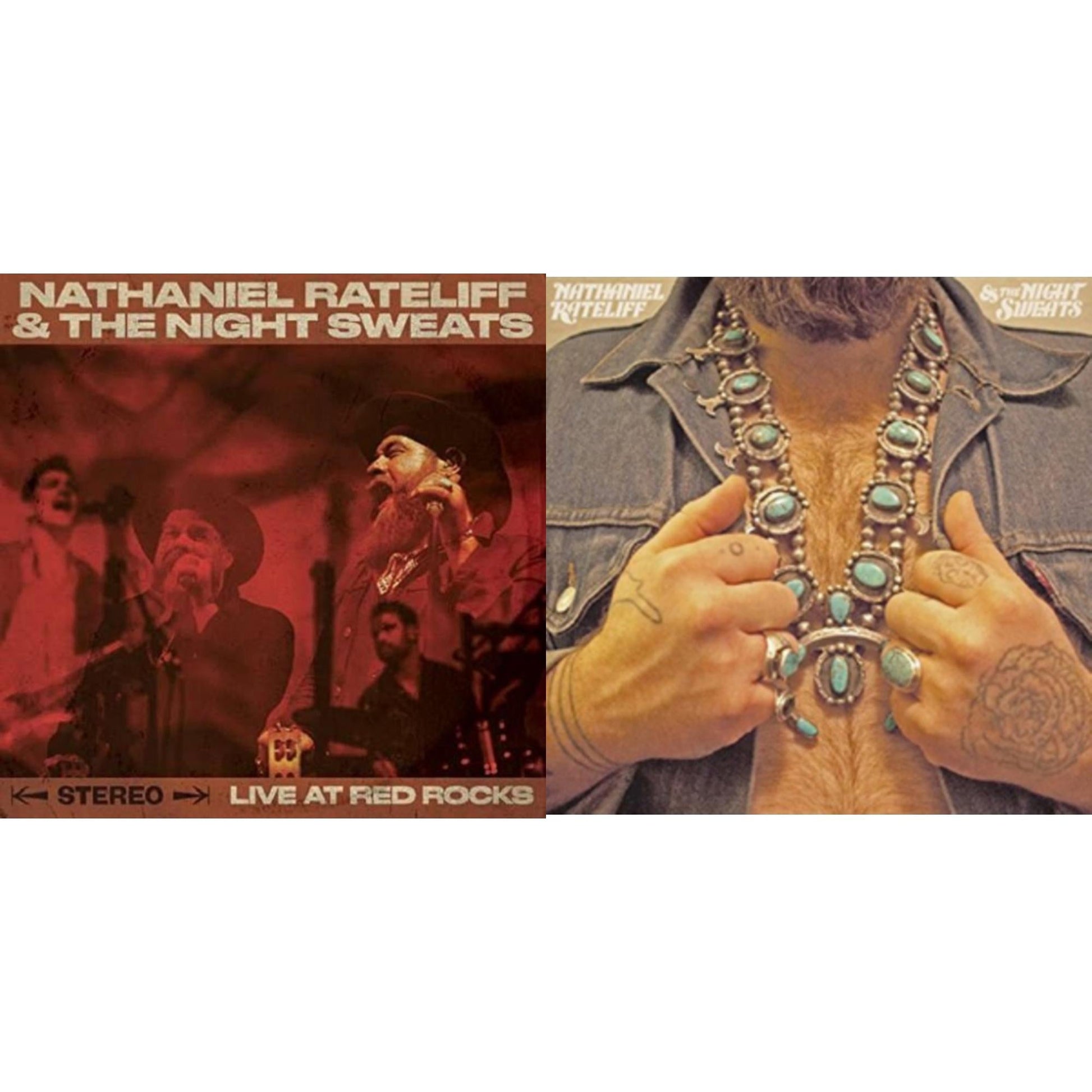 This is a 2 LP Vinyl SKU bundle.
1.This LP Vinyl is brand new.Format: LP VinylThis item's title is: Live At Red RocksArtist: Nathaniel & The Night Sweats RateliffLabel: STAXBarcode: 888072040915Release Date: 11/10/2017
2.This LP Vinyl is brand new.