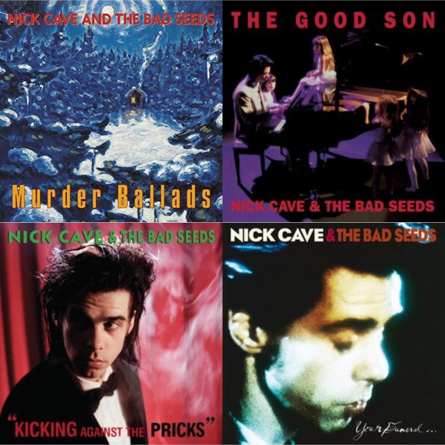 Kicking Against The Pricks & Your Funeral...My Trial (2LP) & Good Son & Murder Ballads (X)
