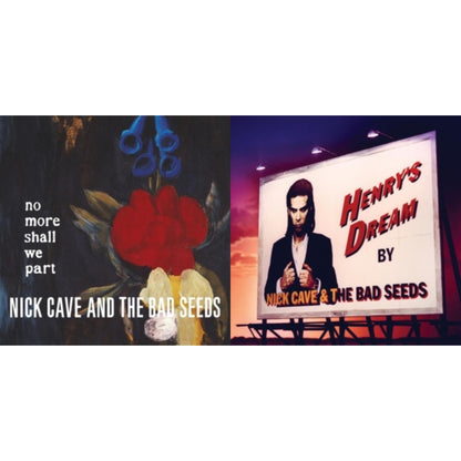 This is a 2 LP Vinyl SKU bundle.
1.This LP Vinyl is brand new.Format: LP VinylMusic Style: Indie RockThis item's title is: No More Shall We Part (2LP)Artist: Nick & The Bad Seeds CaveLabel:  A BMG COMPANY MUTEBarcode: 5414939711114Release Date: 11/11/2014
2.