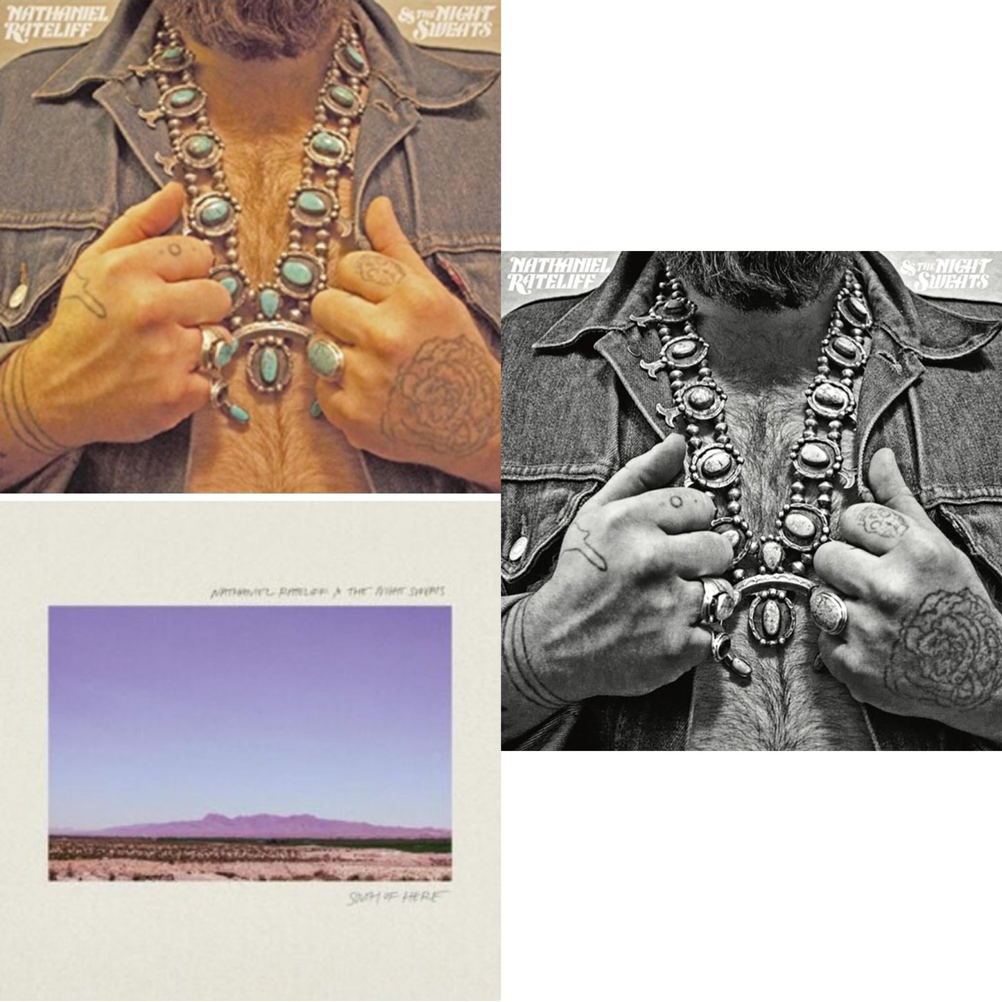 Nathaniel Rateliff & The Night Sweats & South Of Here (X) (180G) & Nathaniel Rateliff & The Night Sweats (2LP/Ultra Vinyl/Translucent Black Vinyl)