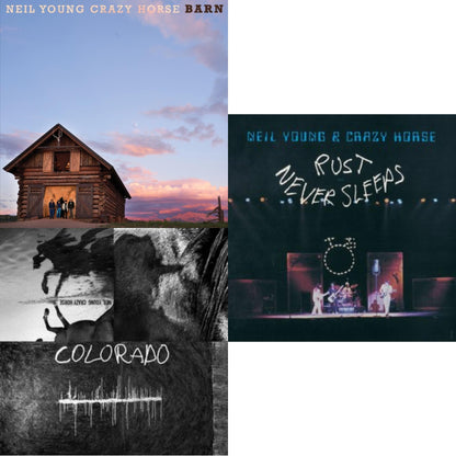 This is a 3 LP Vinyl SKU bundle.
1.This LP Vinyl is brand new.Format: LP VinylMusic Style: CountryThis item's title is: Barn (Special Edition) (I)Artist: Neil & Crazy Horse YoungBarcode: 093624876649Release Date: 12/10/2021
2.This LP Vinyl is brand new.