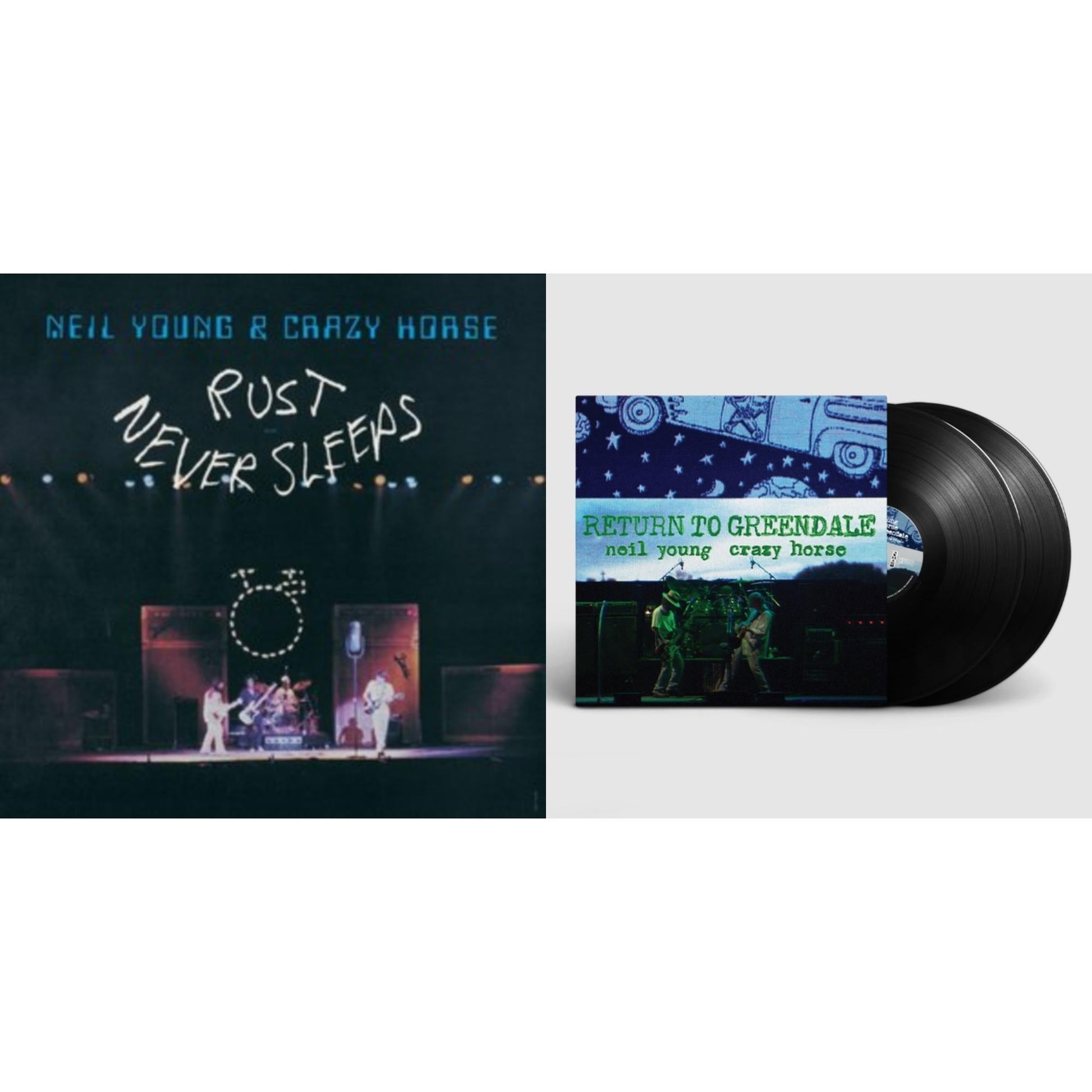 This is a 2 LP Vinyl SKU bundle.
1.This LP Vinyl is brand new.Format: LP VinylMusic Style: SoulThis item's title is: Return To GreendaleArtist: Neil & Crazy Horse YoungLabel: WARNER BROS.Barcode: 093624893868Release Date: 11/6/2020
2.This LP Vinyl is brand new.