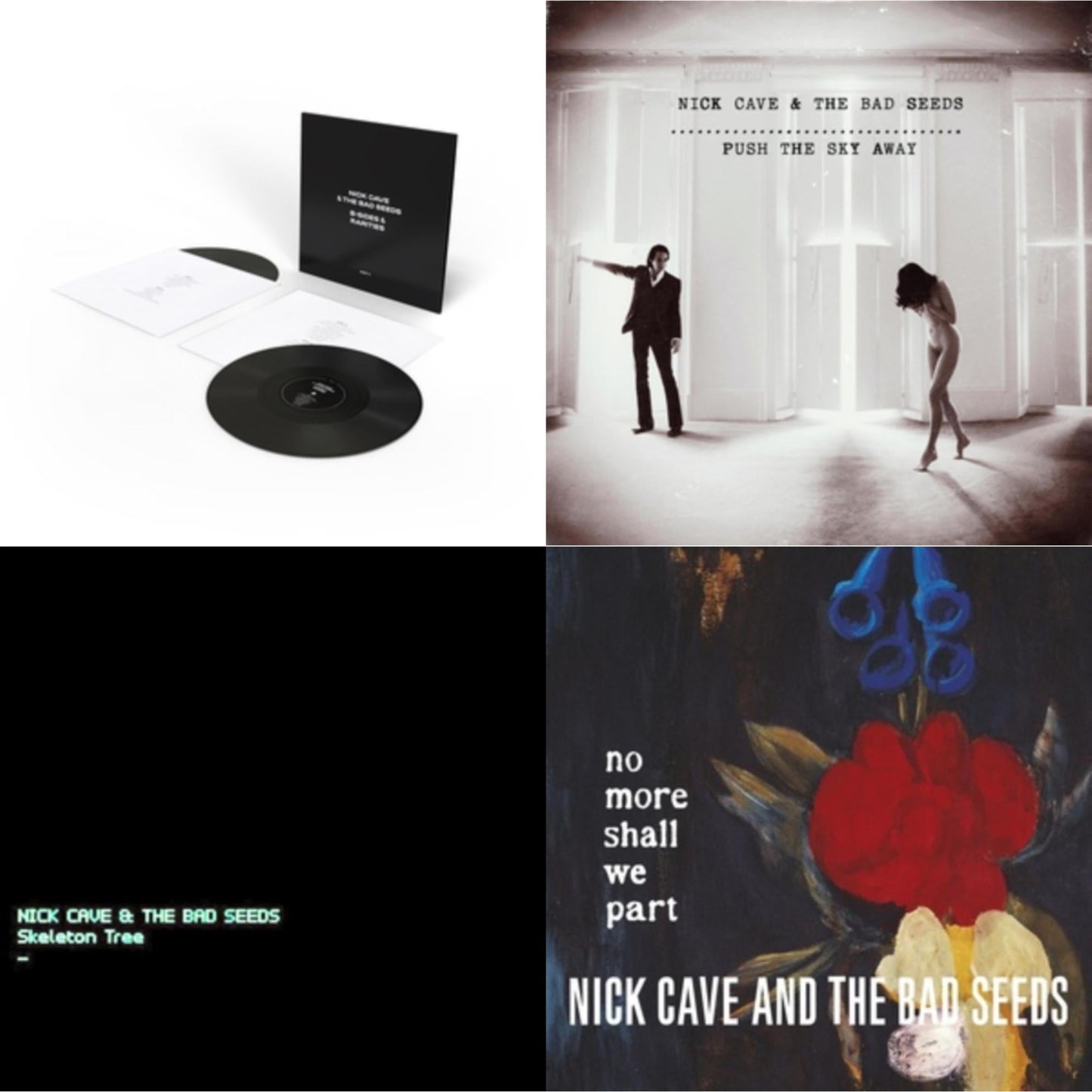 B-Sides & Rarities (Part Ii) & Push The Sky Away & Skeleton Tree (Dl Card) & No More Shall We Part (2LP)