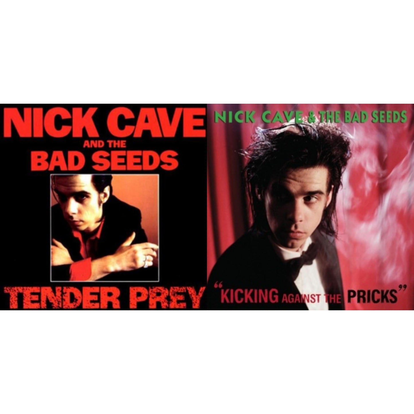 This is a 2 LP Vinyl SKU bundle.
1.This LP Vinyl is brand new.Format: LP VinylMusic Style: Alternative RockThis item's title is: Tender PreyArtist: Nick & The Bad Seeds CaveLabel:  A BMG COMPANY MUTEBarcode: 5414939710513Release Date: 12/23/2014
2.This LP Vinyl is brand new.