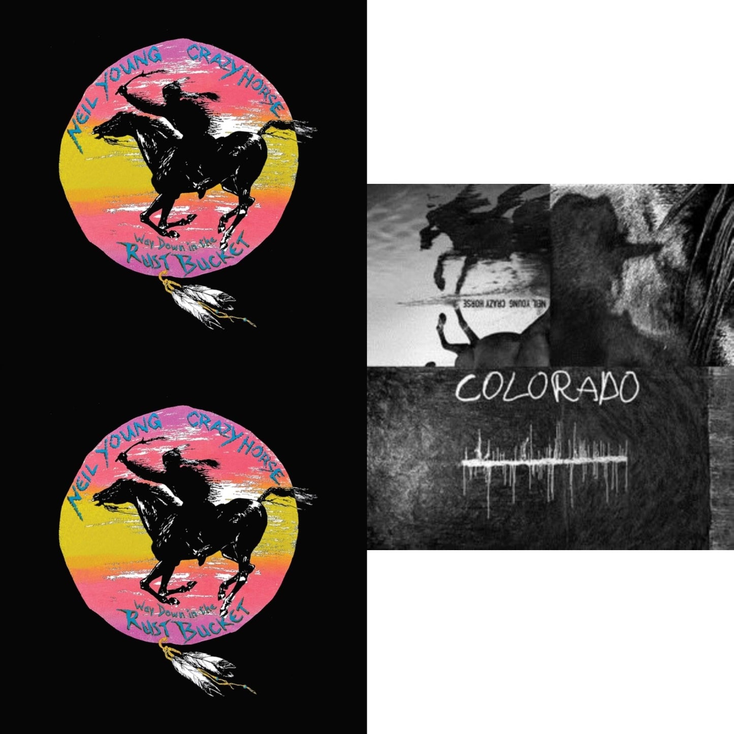 Way Down In The Rust Bucket (Deluxe/4LP/2CD/DVD) & Way Down In The Rust Bucket (4LP) & Colorado (3-Sided 2LP/7Inch)