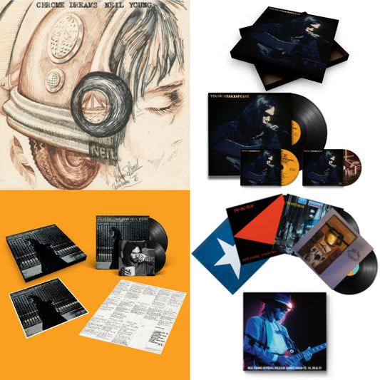 Chrome Dreams (2LP) & Young Shakespeare (Deluxe) & After The Gold Rush (50Th Anniv Ed) & Official Release Series Discs 13, 14, 20 & 21