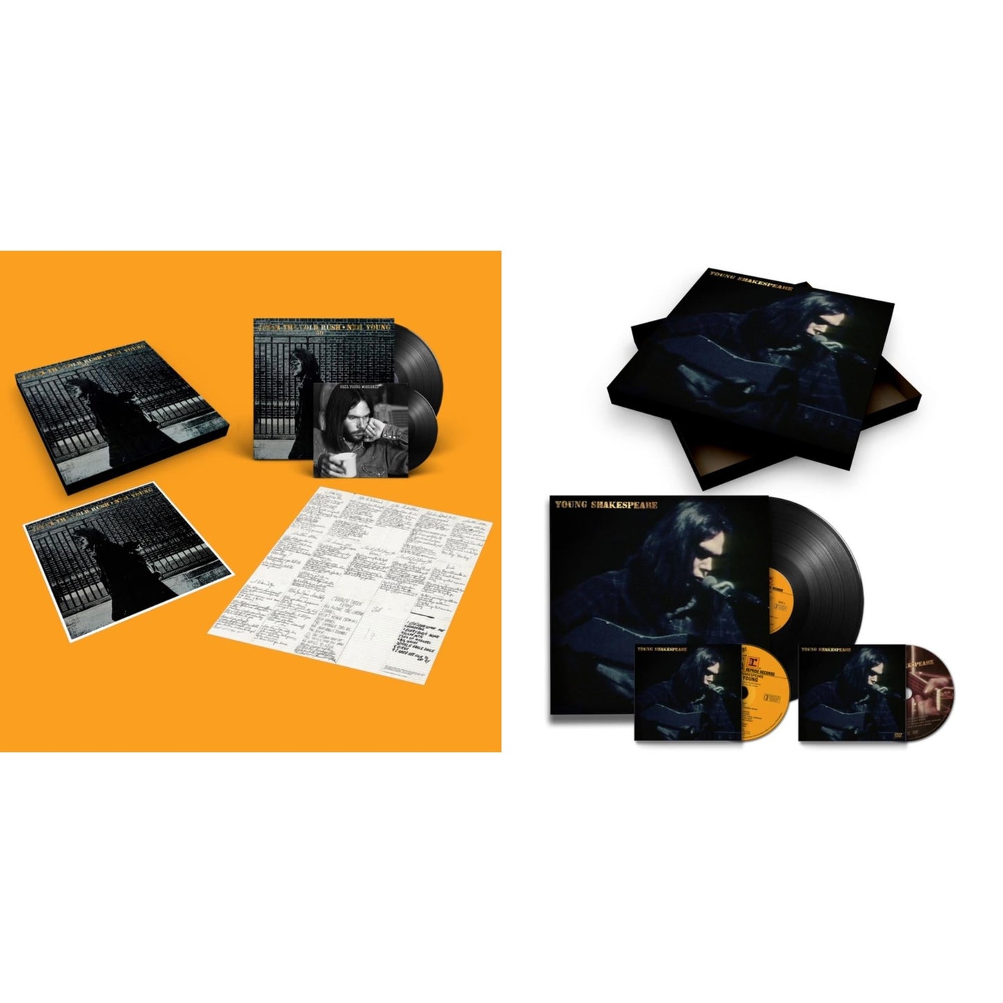This is a 2 LP Vinyl SKU bundle.
1.This LP Vinyl is brand new.Format: LP VinylMusic Style: Rock & RollThis item's title is: After The Gold Rush (50Th Anniv Ed)Artist: Neil YoungLabel: REPRISEBarcode: 093624889595Release Date: 3/19/2021
2.This LP Vinyl is brand new.