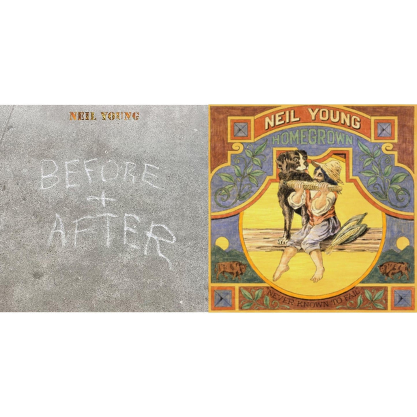 Before & After (Clear LP Vinyl) (I) & Homegrown