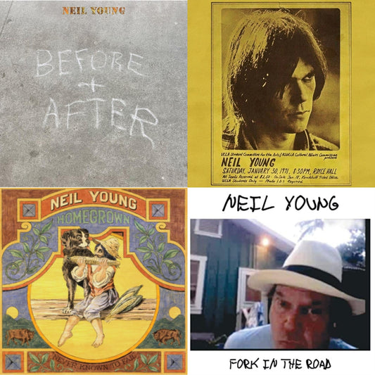 Before & After (Clear LP Vinyl) (I) & Royce Hall 1971 & Homegrown & Fork In The Road (140G)