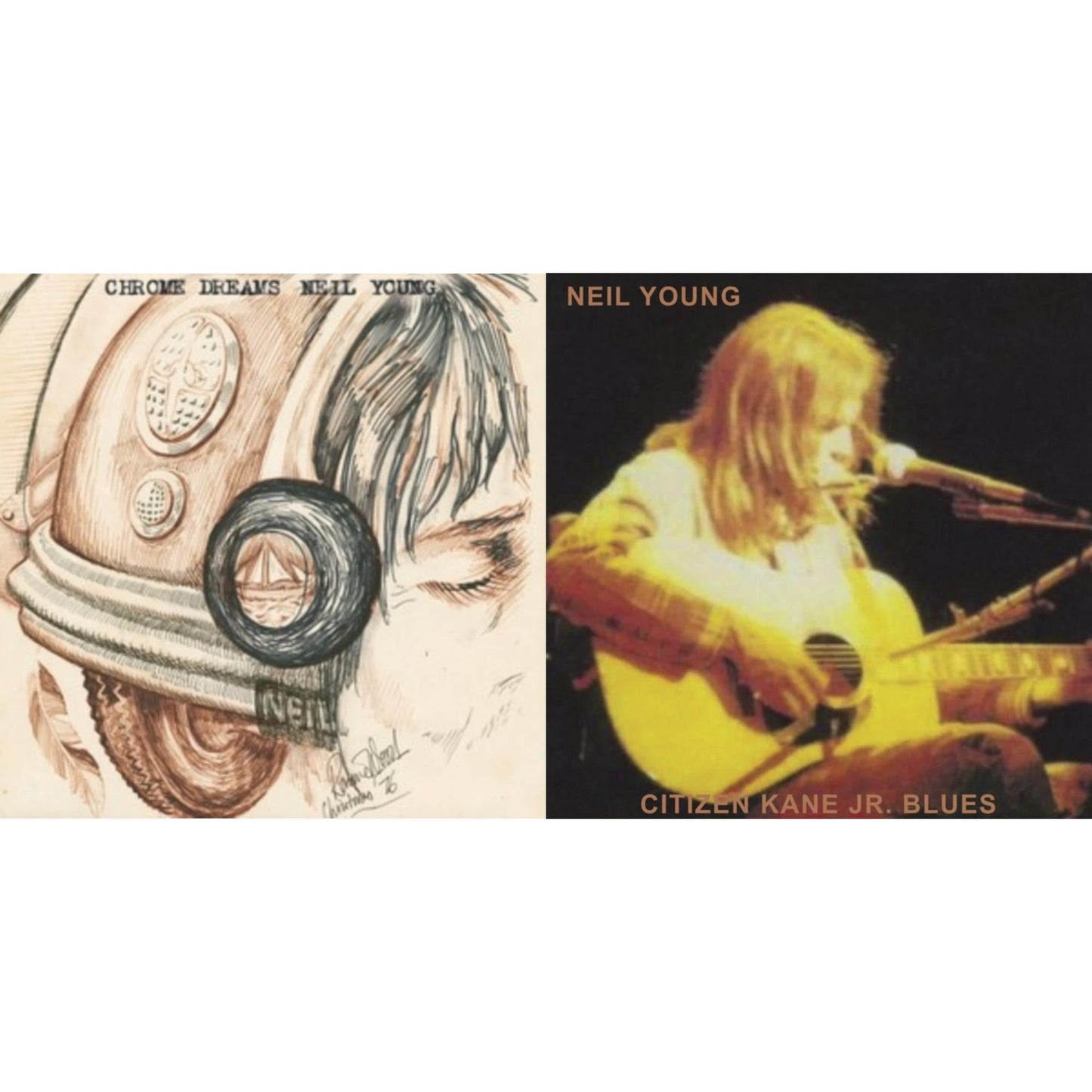 Chrome Dreams (2LP) & Citizen Kane Jr. Blues 1974 (Live At The Bottom Line)