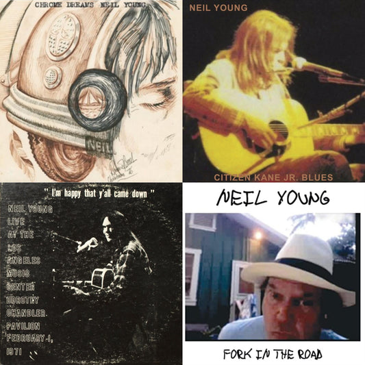Chrome Dreams (2LP) & Citizen Kane Jr. Blues 1974 (Live At The Bottom Line) & Dorothy Chandler Pavilion 1971 & Fork In The Road (140G)