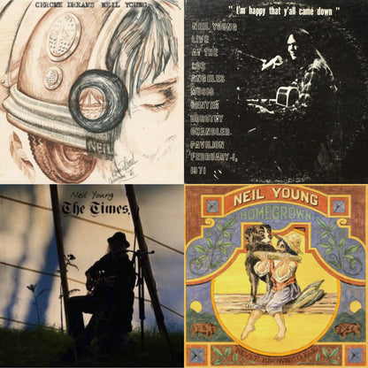 Chrome Dreams (2LP) & Dorothy Chandler Pavilion 1971 & Times & Homegrown