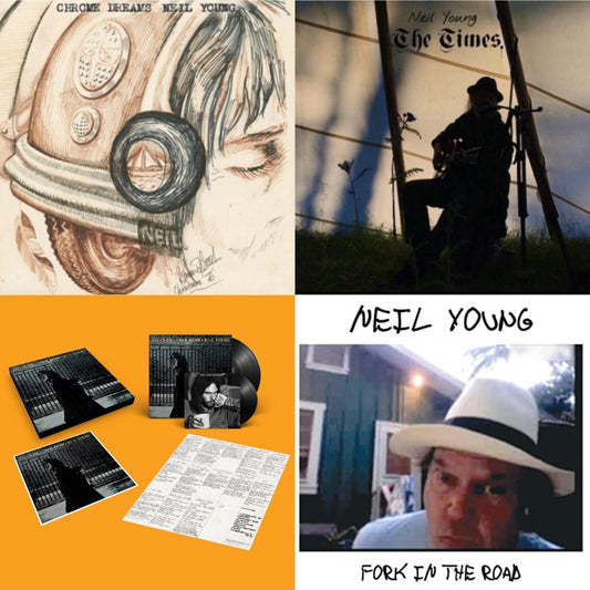 Chrome Dreams (2LP) & Times & After The Gold Rush (50Th Anniv Ed) & Fork In The Road (140G)