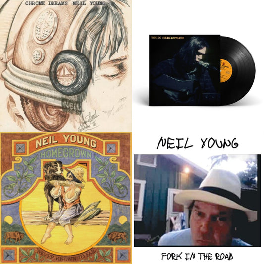 Chrome Dreams (2LP) & Young Shakespeare & Homegrown & Fork In The Road (140G)