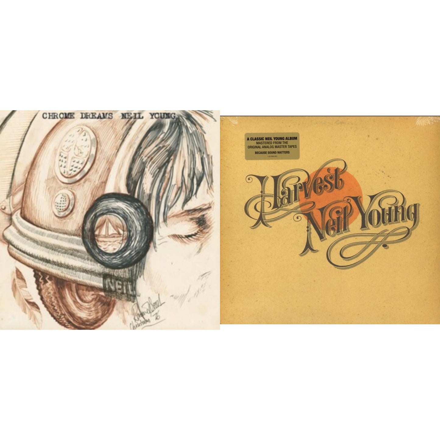 Chrome Dreams (2LP) & Harvest