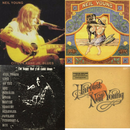 Citizen Kane Jr. Blues 1974 (Live At The Bottom Line) & Dorothy Chandler Pavilion 1971 & Homegrown & Harvest