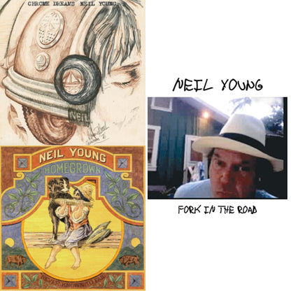 Chrome Dreams (2LP) & Homegrown & Fork In The Road (140G)