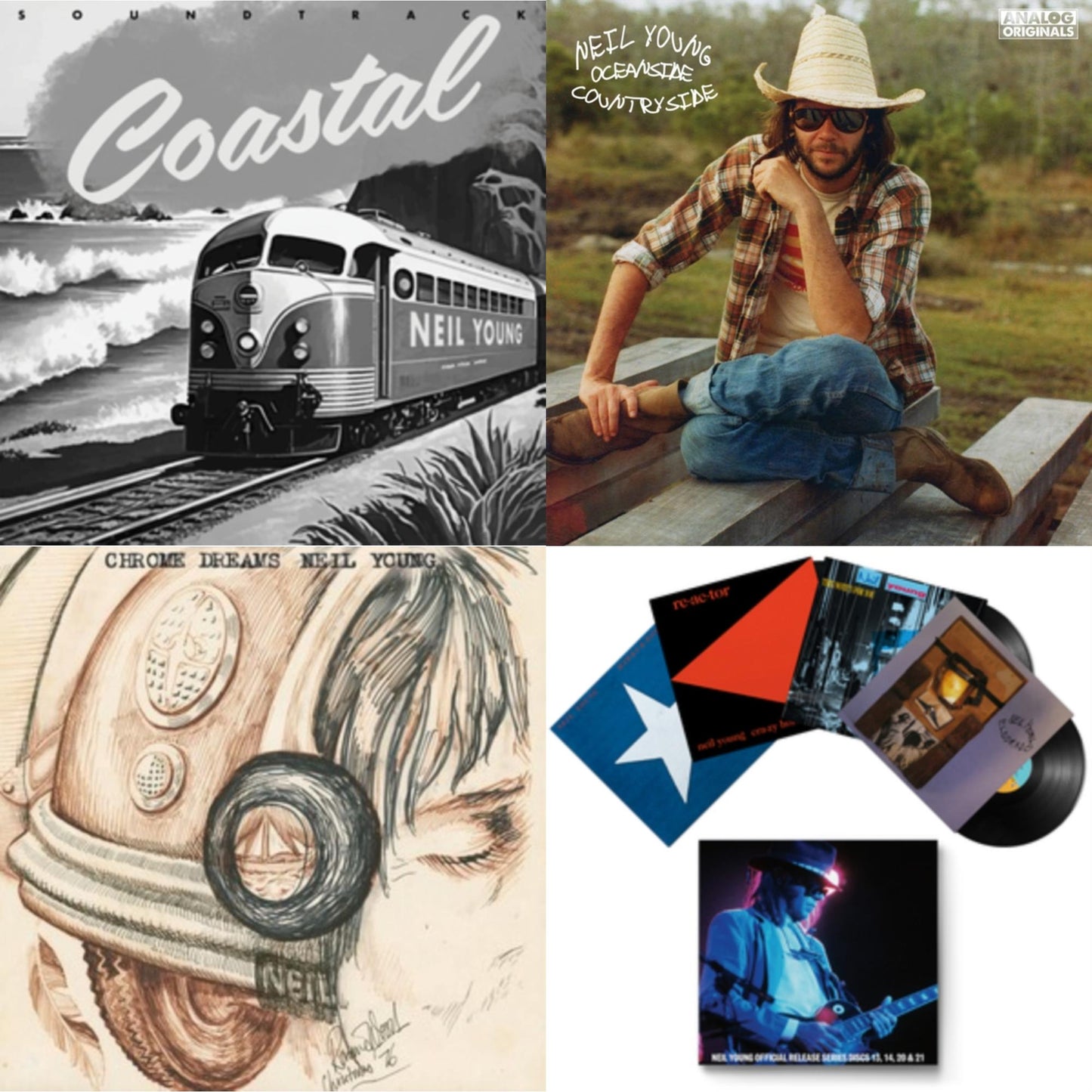 Coastal Ost & Oceanside Countryside & Chrome Dreams (2LP) & Official Release Series Discs 13, 14, 20 & 21