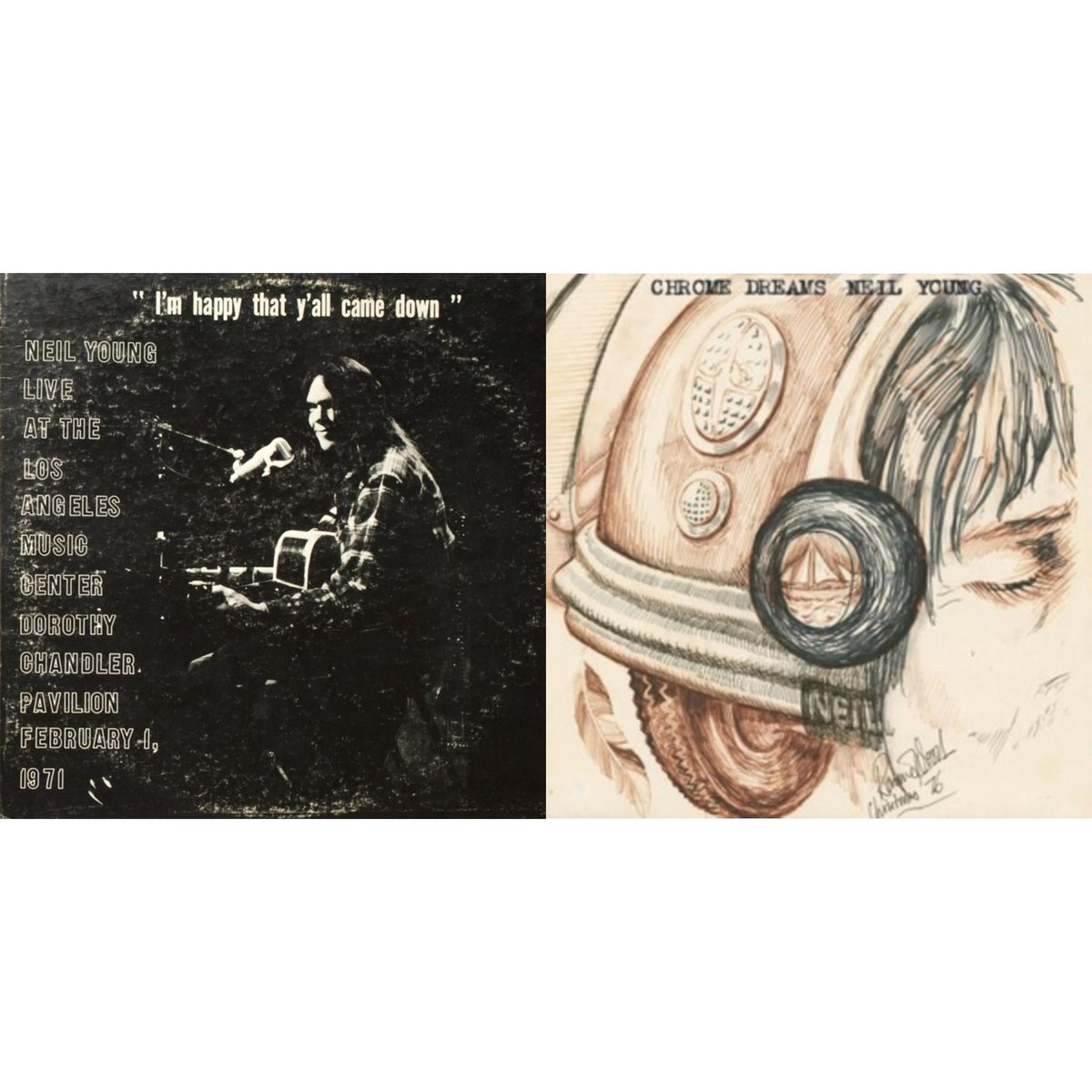 Neil Young - Chrome Dreams (2LP) & Dorothy Chandler Pavilion 1971
