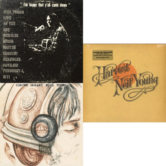 Chrome Dreams (2LP) & Dorothy Chandler Pavilion 1971 & Harvest