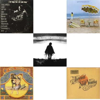 Dorothy Chandler Pavilion 1971 & Homegrown & Harvest Moon (2LP) & On The Beach & Harvest