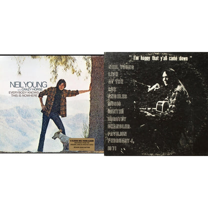 This is a 2 LP Vinyl SKU bundle.
1.This LP Vinyl is brand new.Format: LP VinylMusic Style: AcousticThis item's title is: Dorothy Chandler Pavilion 1971Artist: Neil YoungLabel: REPRISEBarcode: 093624885139Release Date: 6/3/2022
2.This LP Vinyl is brand new.