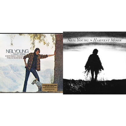 This is a 2 LP Vinyl SKU bundle.
1.This LP Vinyl is brand new.Format: LP VinylMusic Style: Folk RockThis item's title is: Harvest Moon (2LP)Artist: Neil YoungLabel: REPRISEBarcode: 093624910787Release Date: 2/23/2018
2.This LP Vinyl is brand new.